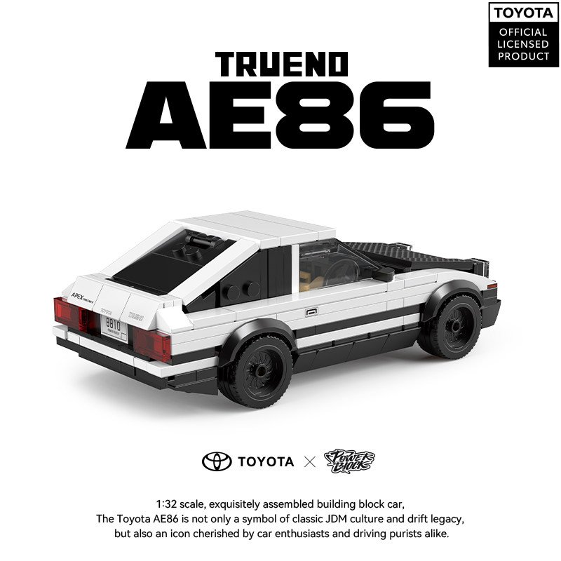 8 grid car Mitsubishi Delica minivan car racing container assembling building block toy model gift. - Image 16