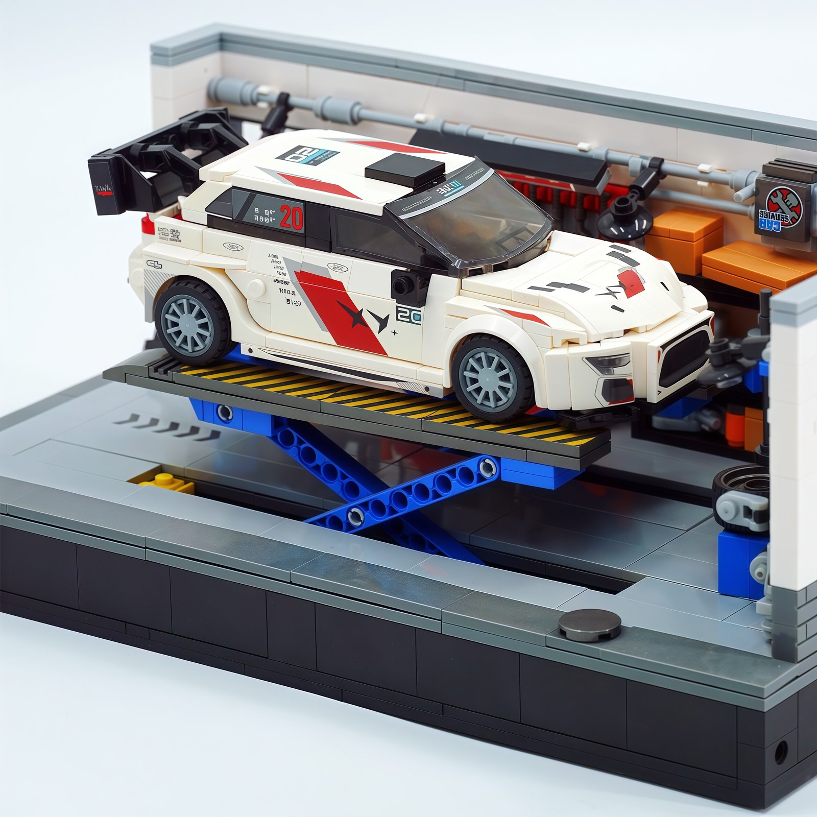 Shuangying's "The Fast and the Furious 3" car building blocks, the same car model, racing remote - control sports car assembling toy. - Image 11