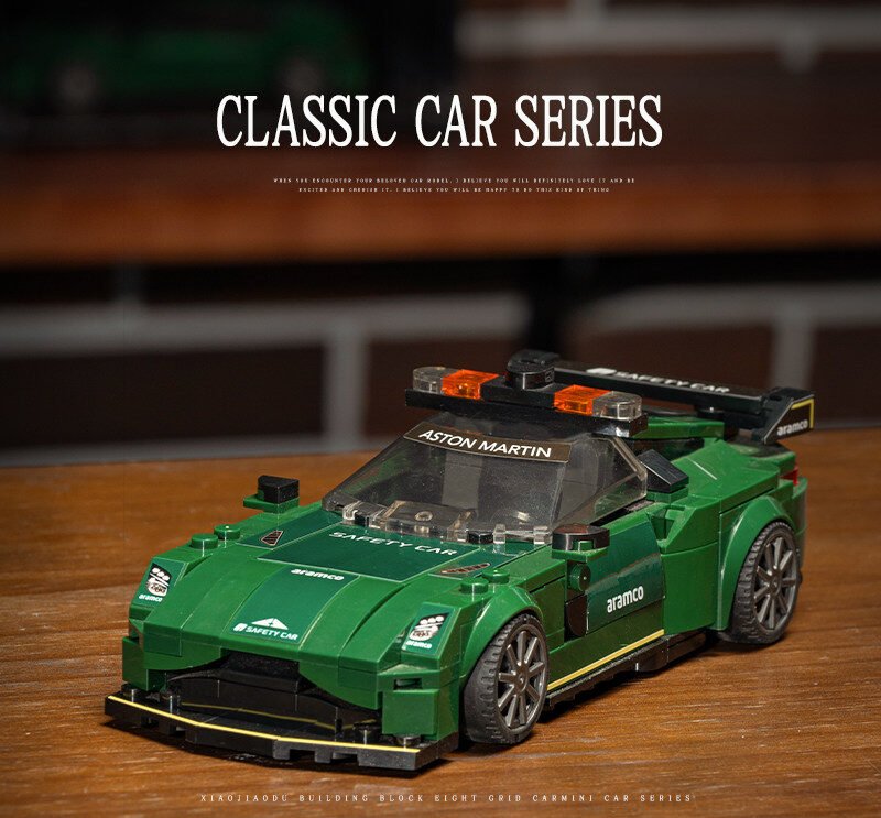 Aston Martin Vantage vehicle building block boy toy gift