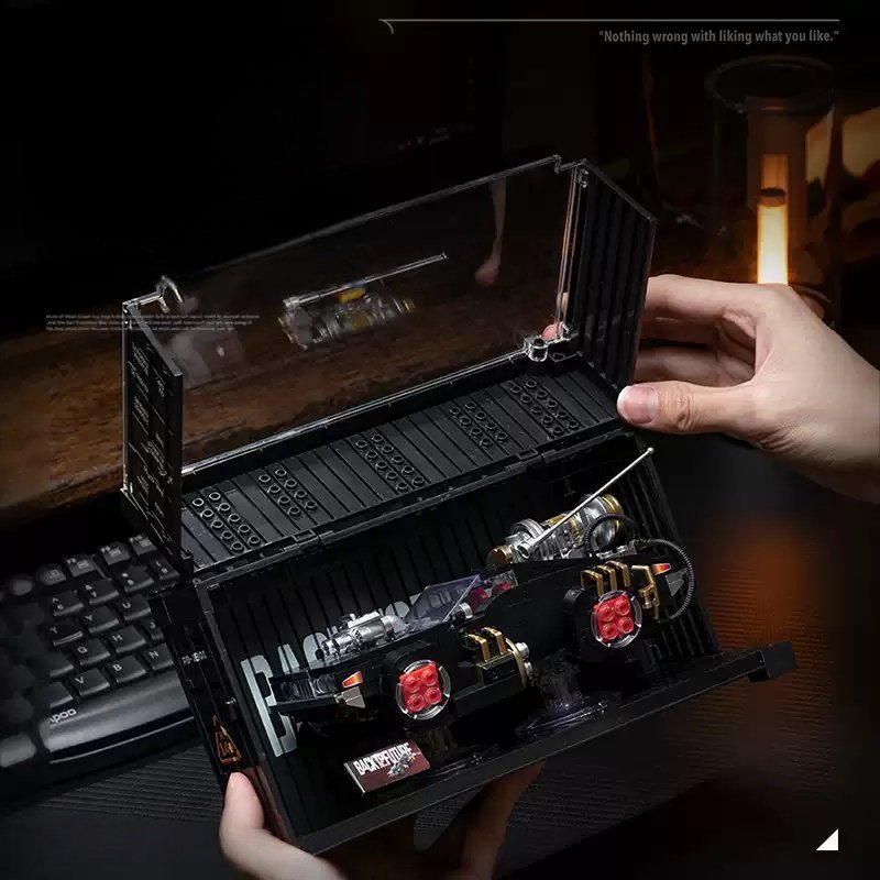 "Back to the Future" hovering modified car building block - Image 5